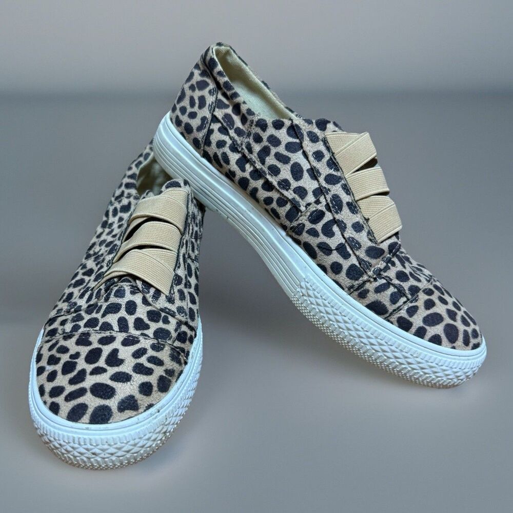 Women's Oli Jolimall Animal Print Slip On Sneakers Shoes - Size 7